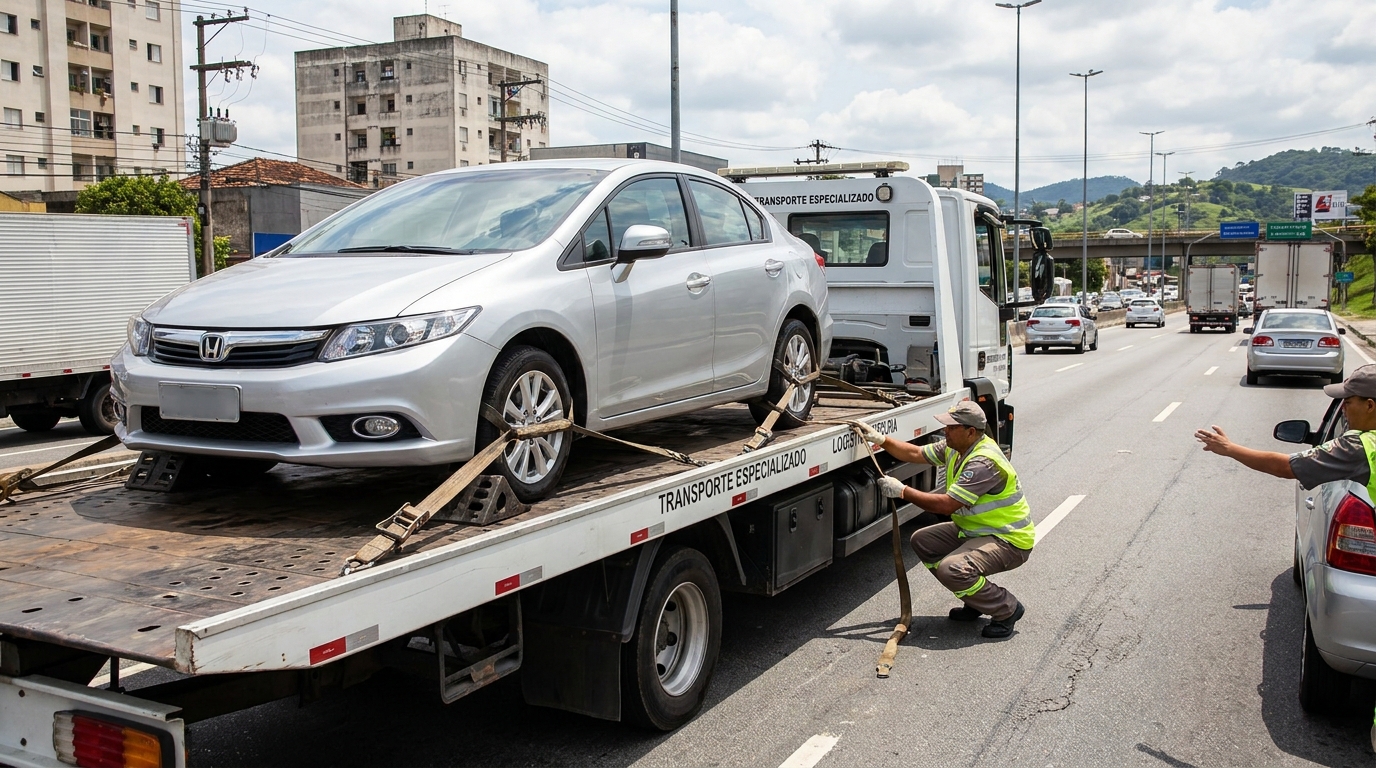 Transporte de Motocicletas em Olinda‑PE